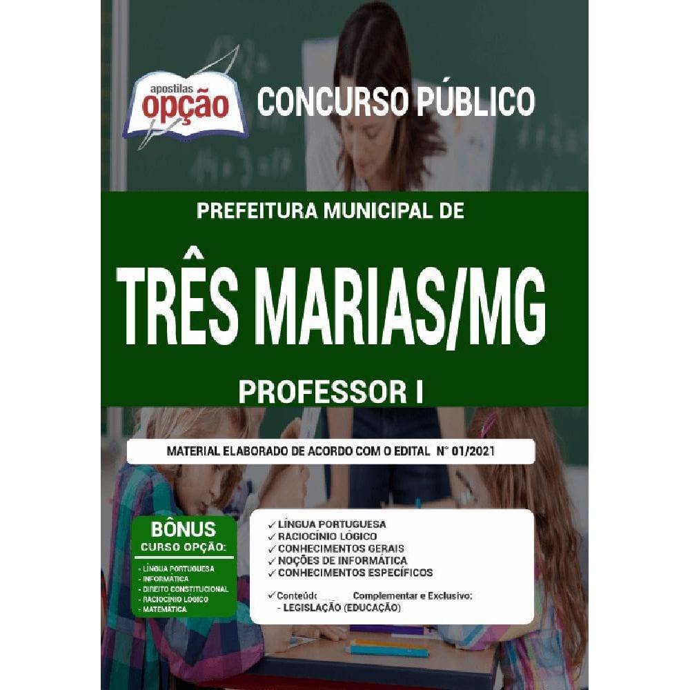 Apostila Concurso Três Marias Mg - Professor 1