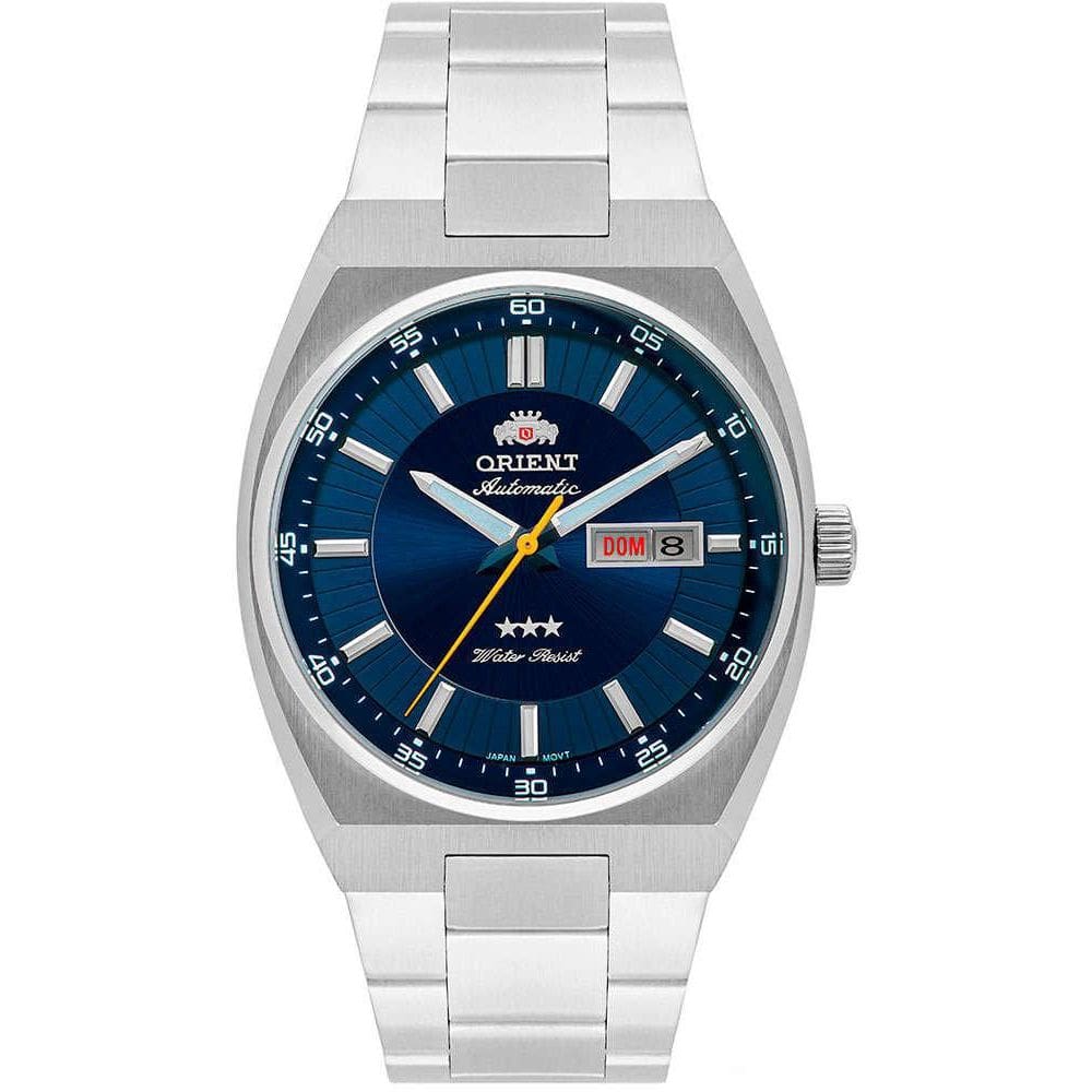 Relógio Masculino Orient Automático 469SS087F D1SX Prata