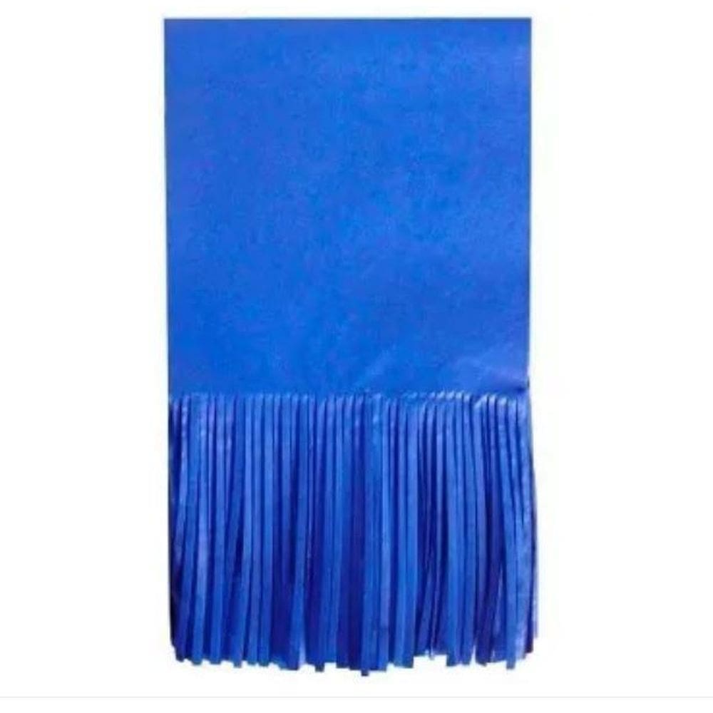 Kit Papel Seda Azul Para Embalar Bala De Coco 90 Unidades