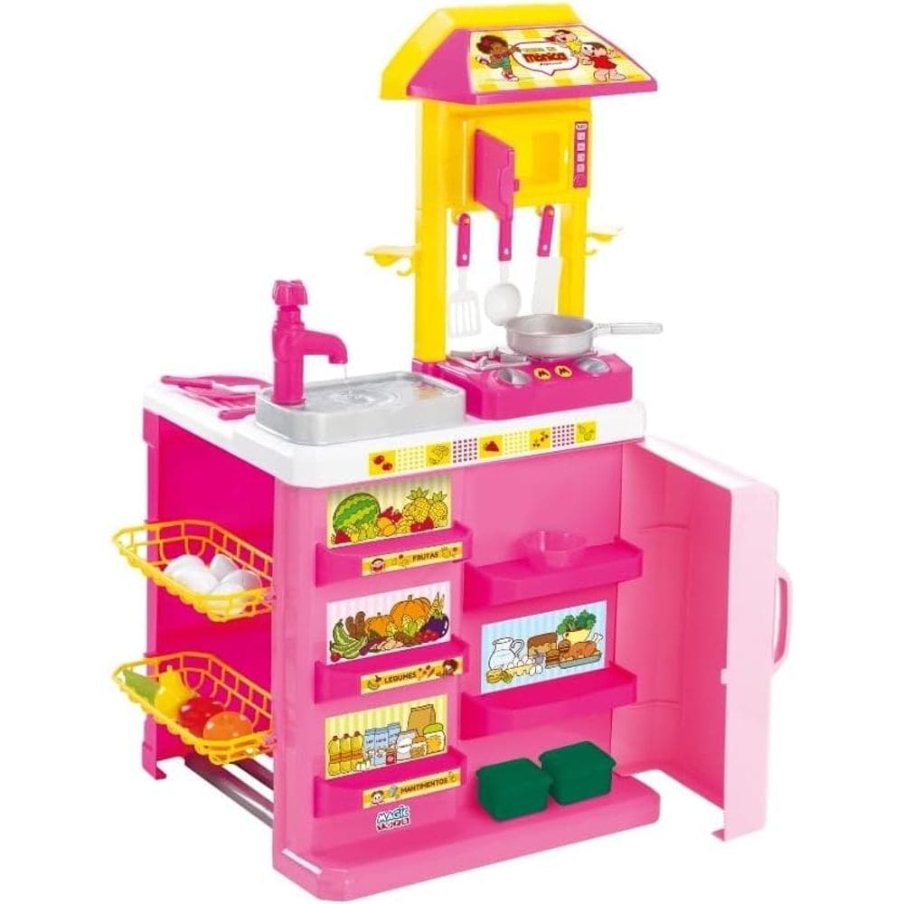 Cozinha Infantil Gourmet Turma da MonicaBrinquedo Magic Toys