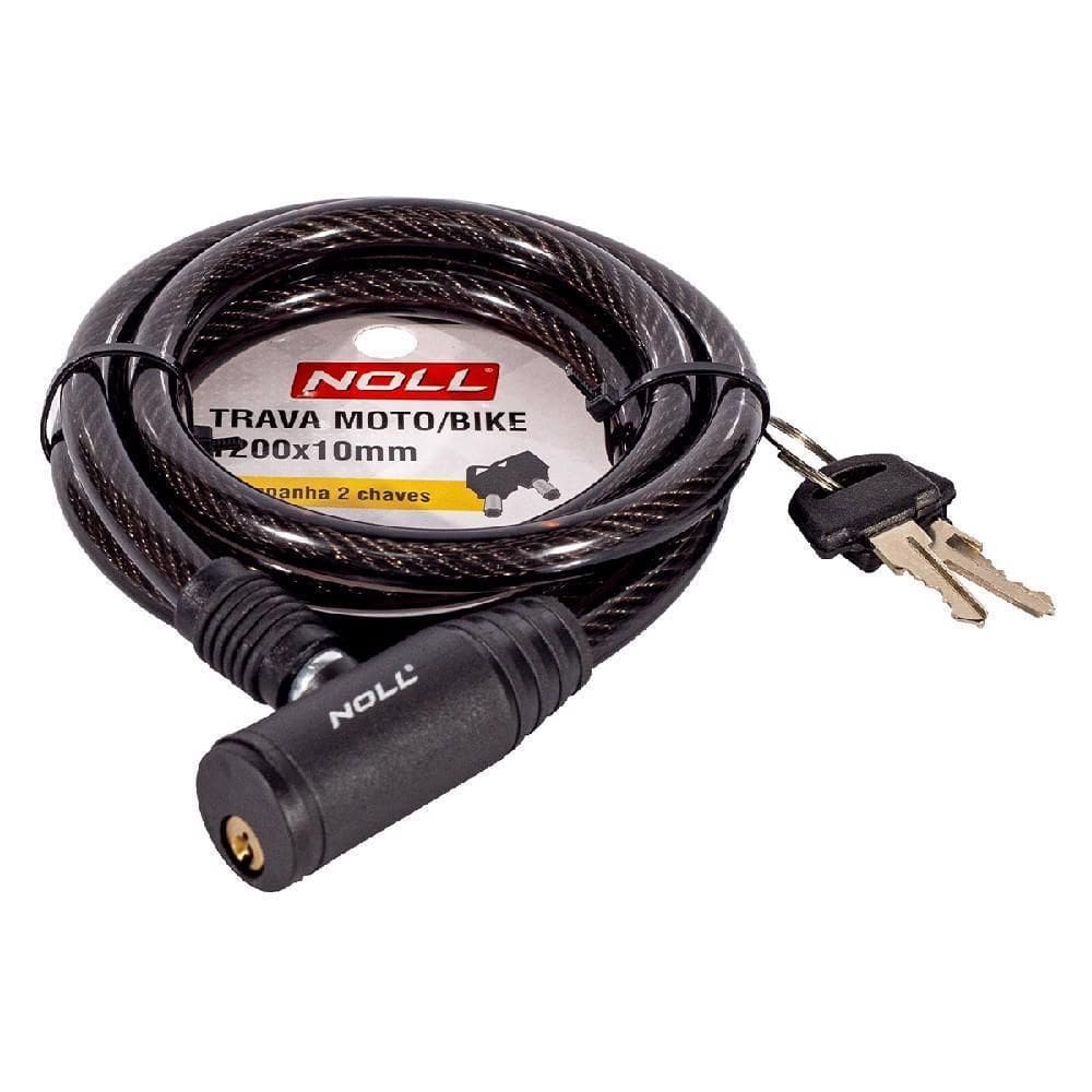 Trava Moto/Bike Com 2 Chaves 1200 X 10Mm 561,0002  - Noll
