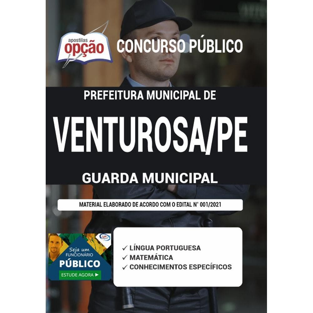 Apostila Concurso Venturosa Pe - Guarda Municipal