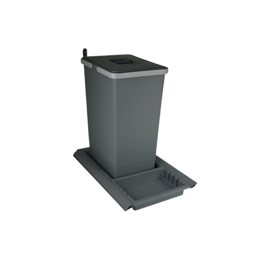 Lixeira Metropolis com Base M 24 Litros Zen Design