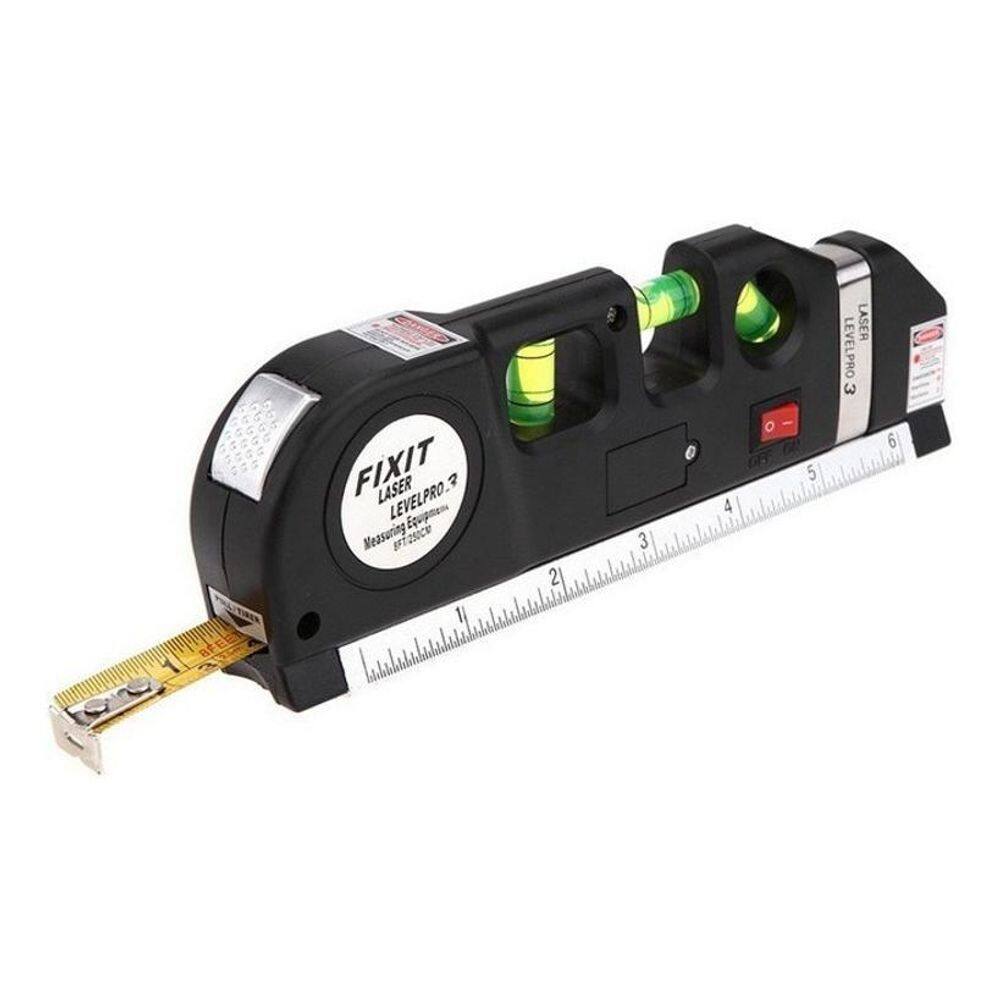 Trena Metro Nivel 3 Linhas Laser Regua Pro3