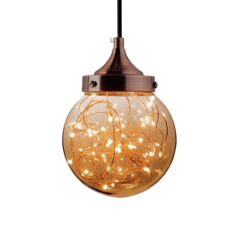 Pendente Led Ara Taschibra Âmbar Maquifer