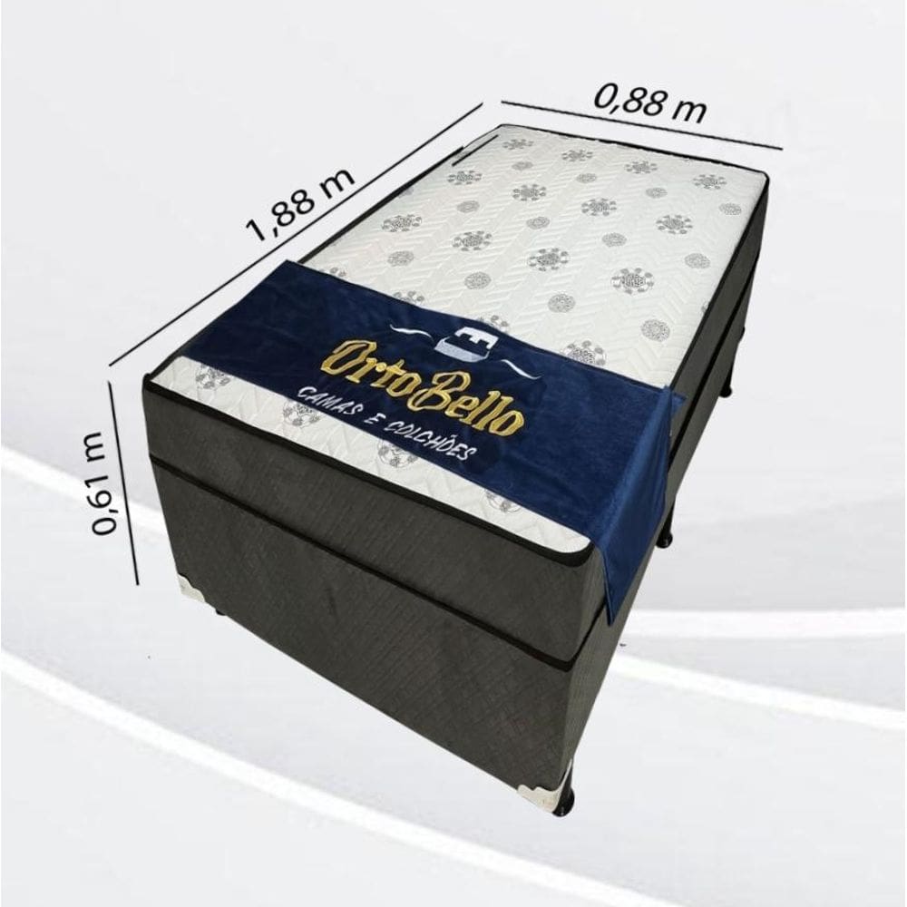 Cama Conjugado Solteiro Mola Bonnel