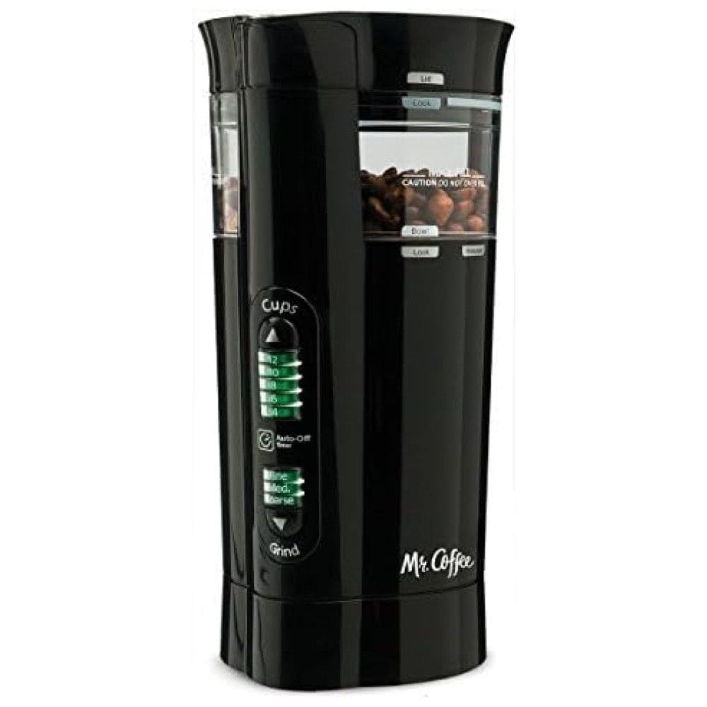 Moedor de Café Elétrico Ajustável com 3 Configurações de Moagem, 110V, Mr Coffee IDS77, Preto