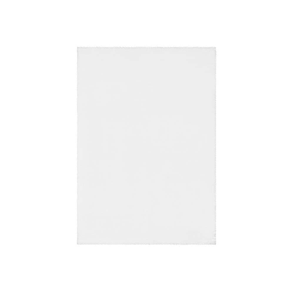 Tapete Felpudo Aconchego 01 Branco 1,00x1,40m - Edantex