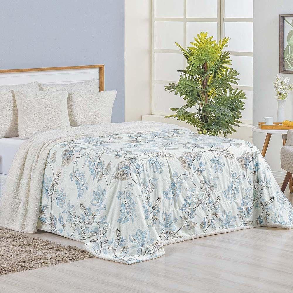 Cobertor Manta Tunes 1 Peça Casal King Manta Sherpa 180 Fios - Lince - 100% Poliéster