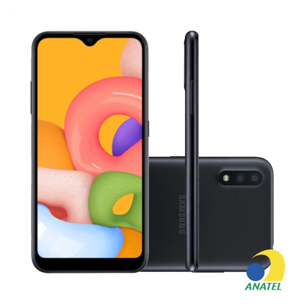 SMARTPHONE Samsung Galaxy A01 Core 32GB DUAL CHIP Tela Infinita de 5.3 Câmera Quad-Core