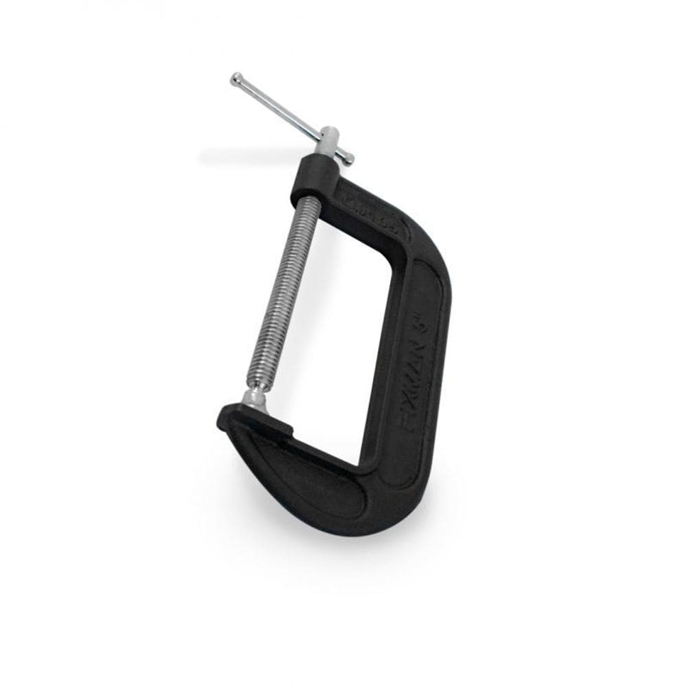 Grampo Sargento Tipo C 8 Pol - Fixman Aço Preta