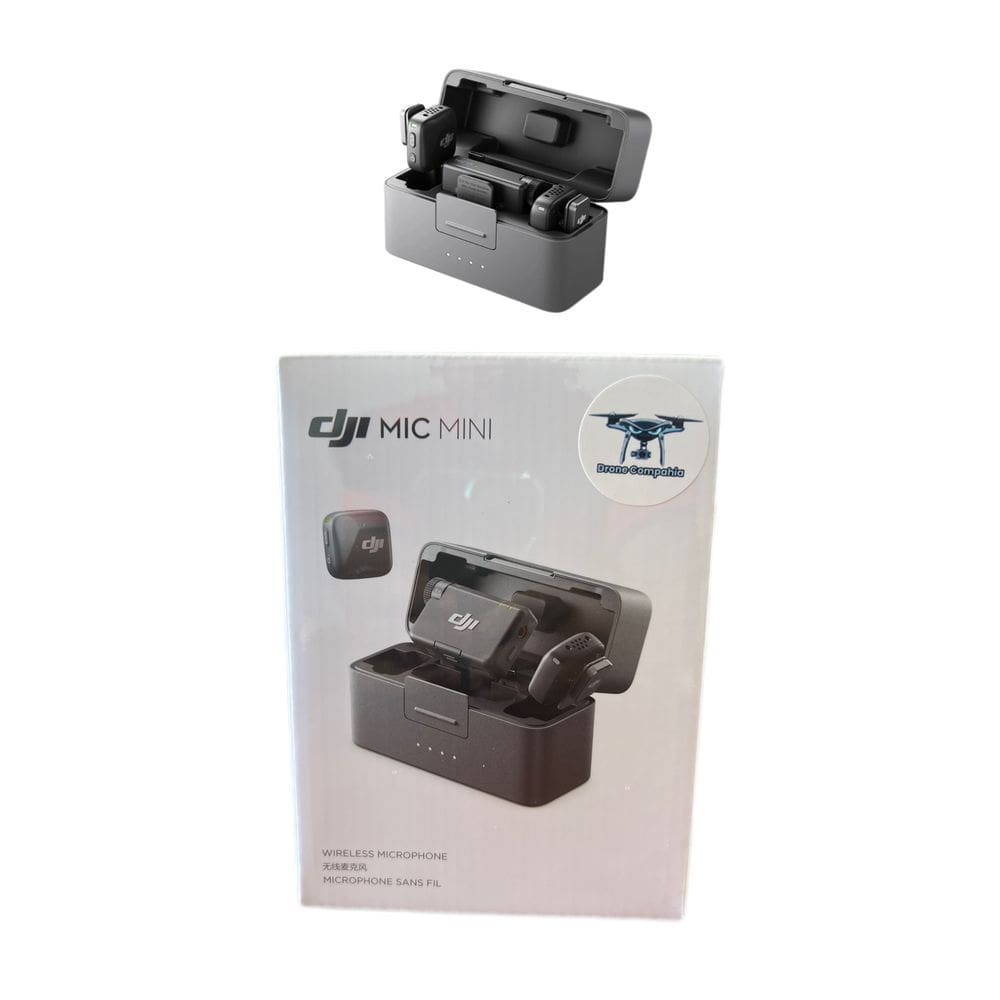 Dji Mic Mini - 2 Tx + 1 Rx Com Case De Carga Br - Dji126