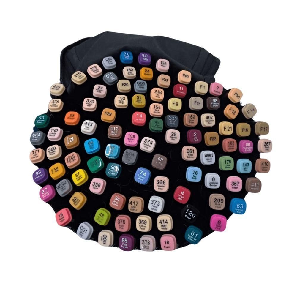 Conjunto De Canetas Marcadoras 100 Cores Touch