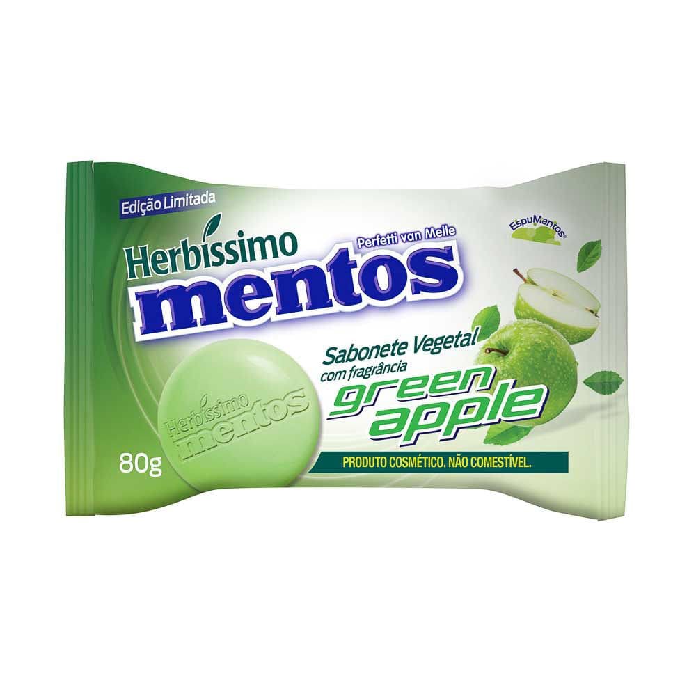 Sabonete em Barra Vegetal Herbíssimo Mentos Green