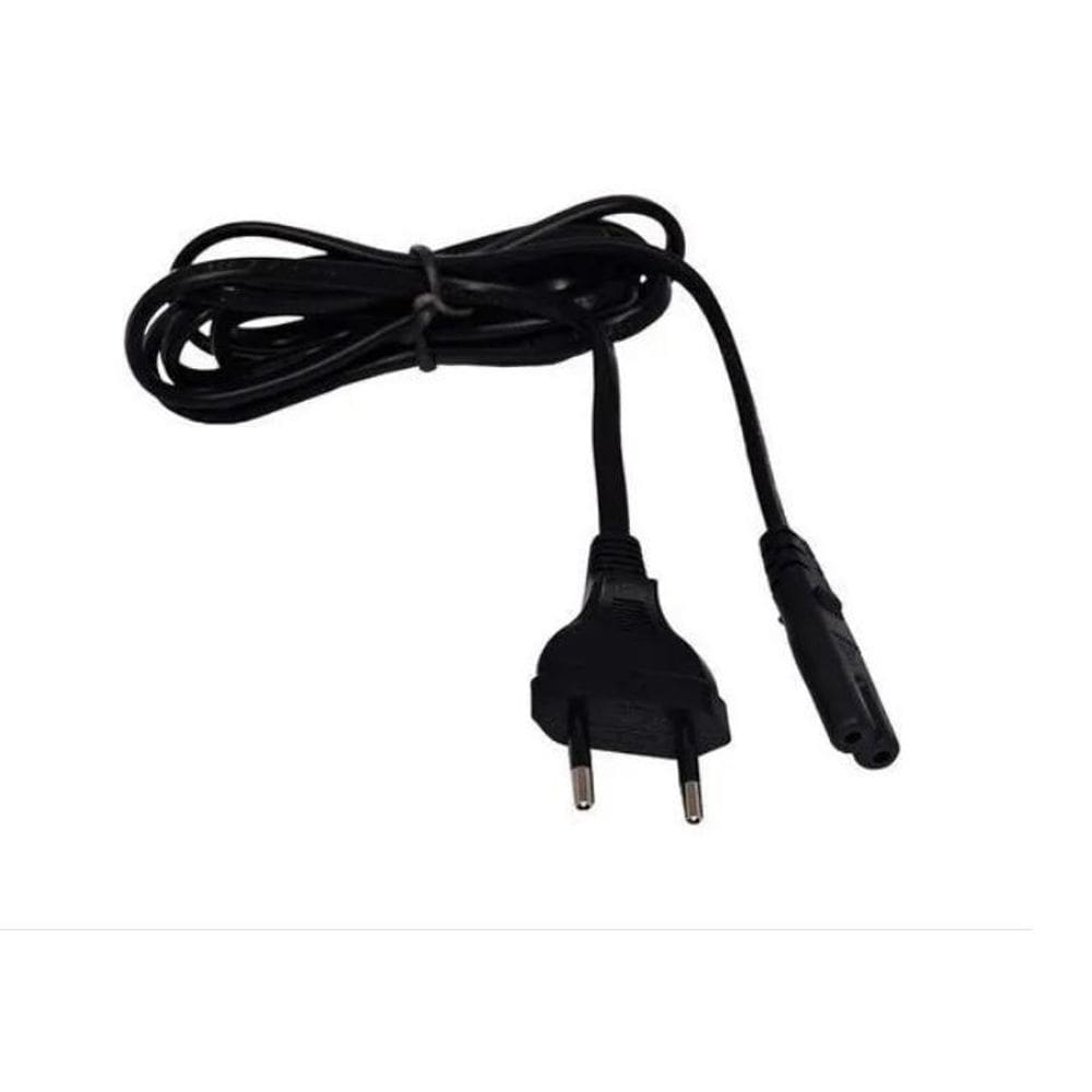 Cabo Força Para Ps2 Cordão Par 0,50x 1,5m Preto Ilumi