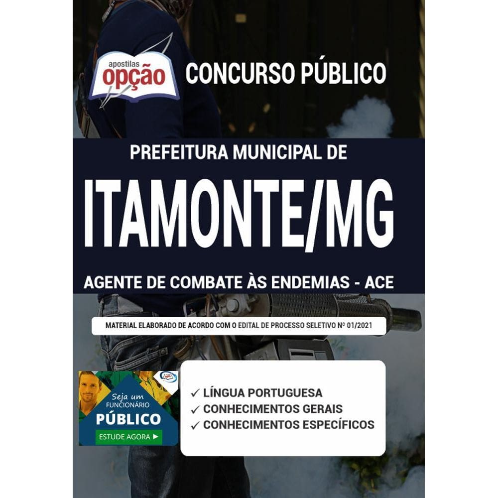 Apostila Itamonte Mg - Agente De Combate Às Endemias - Ace