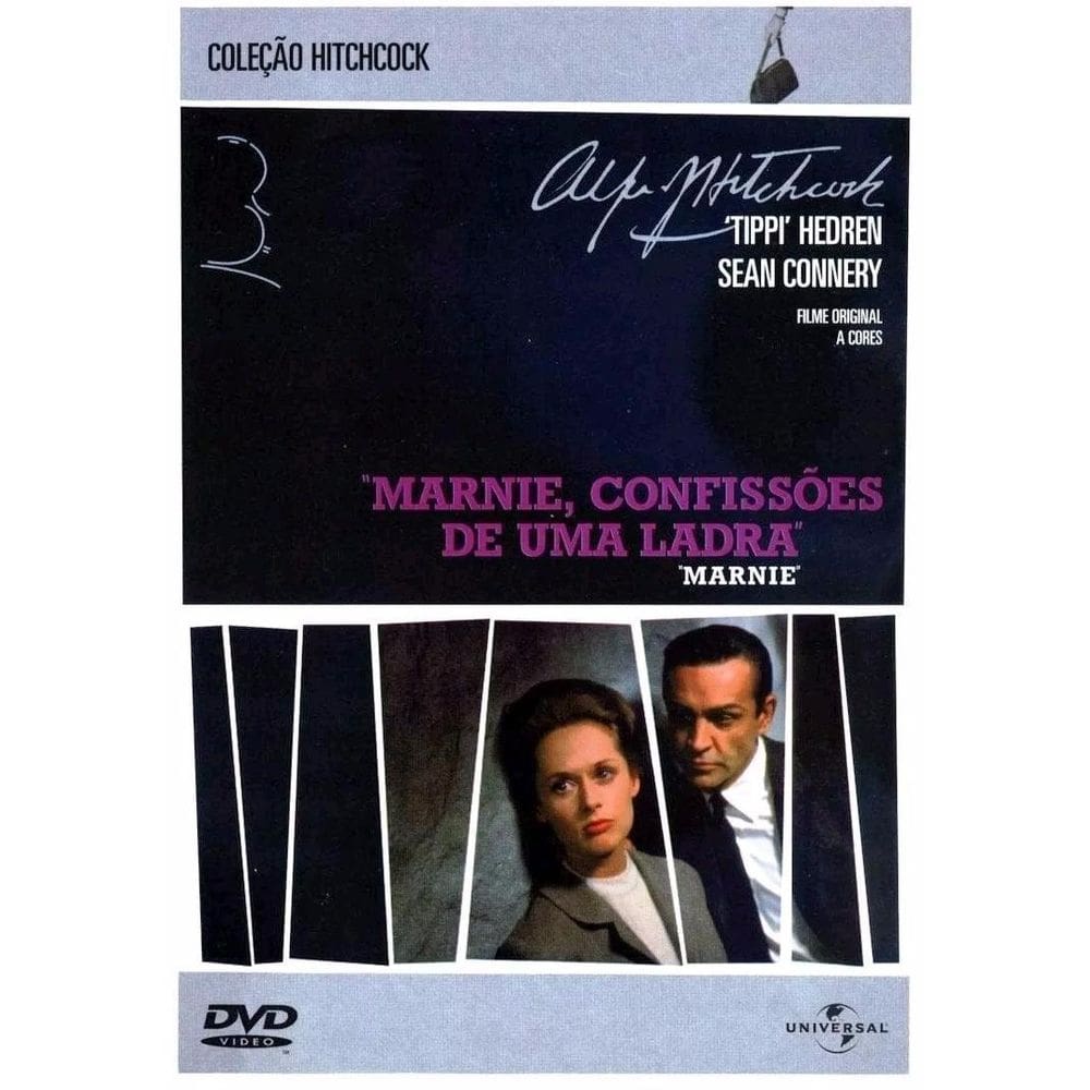 Dvd Marnie Confissões De Uma Ladra 1964 Hitchcock
