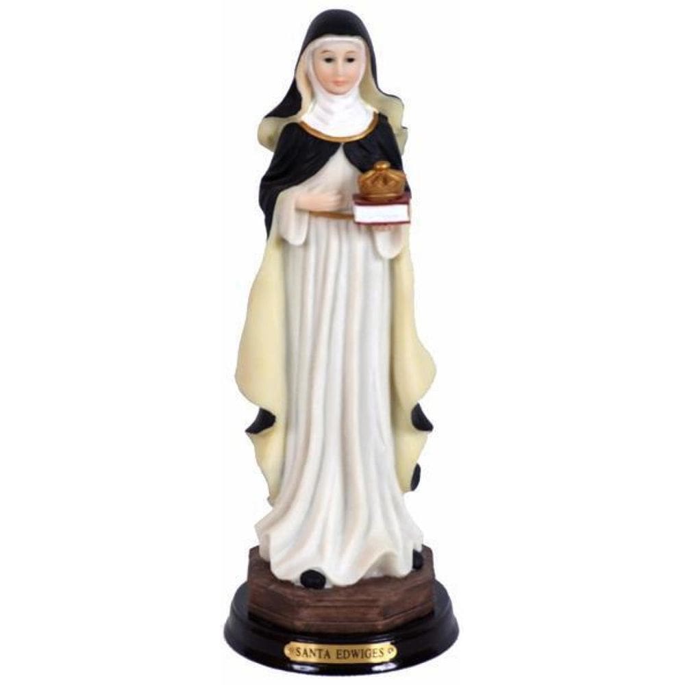 Escultura Santa Edwiges 22Cm - Protetora dos Pobres