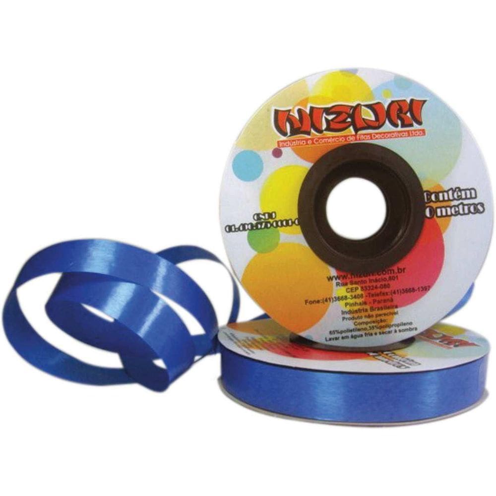 Fita Poli Lisa 16Mmx50M Azul