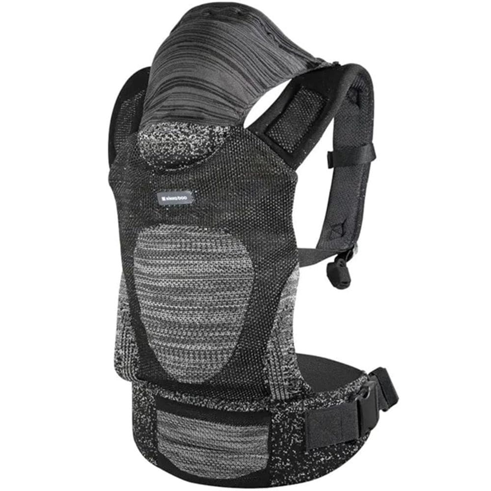 Canguru Luxo Hoody +L25 Fly Knit Black (Preto) - Kikka Boo