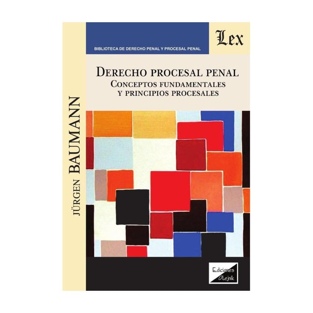 Derecho procesal penal - Espanhol