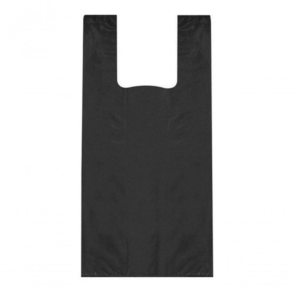 Sacola Plastica Alça Reforçada Preta 30x45 - Pacote Com 1