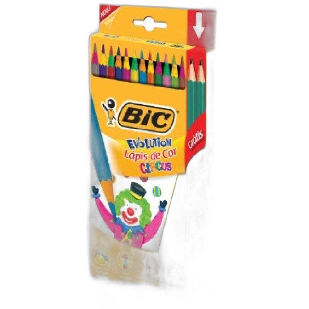 Kit Lapis de Cor Evolution 12 cores 4 Lapis Evolution