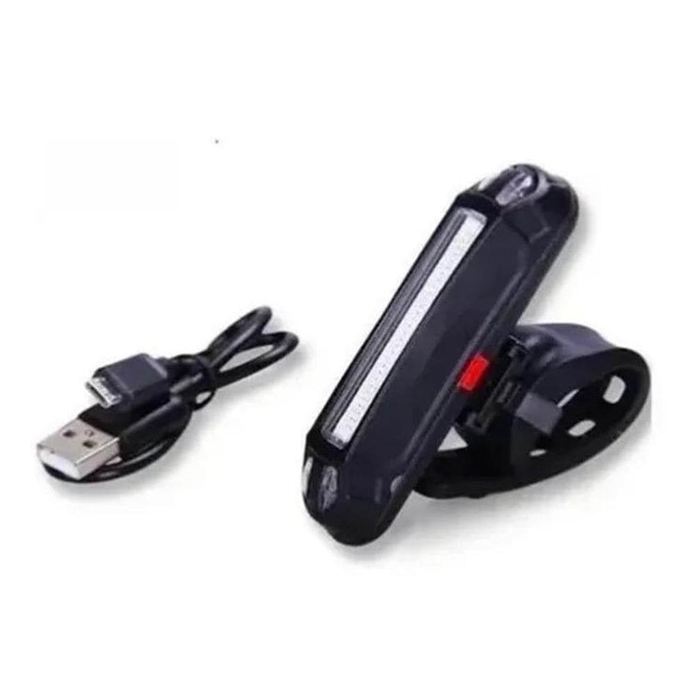 Sinalizador Bike Bicicleta Usb Recarregável