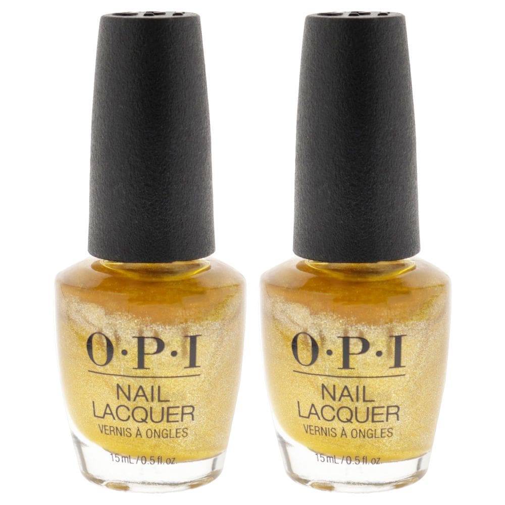 Verniz para unhas OPI HR K05 Dazzling Dew Drop, pacote com 2