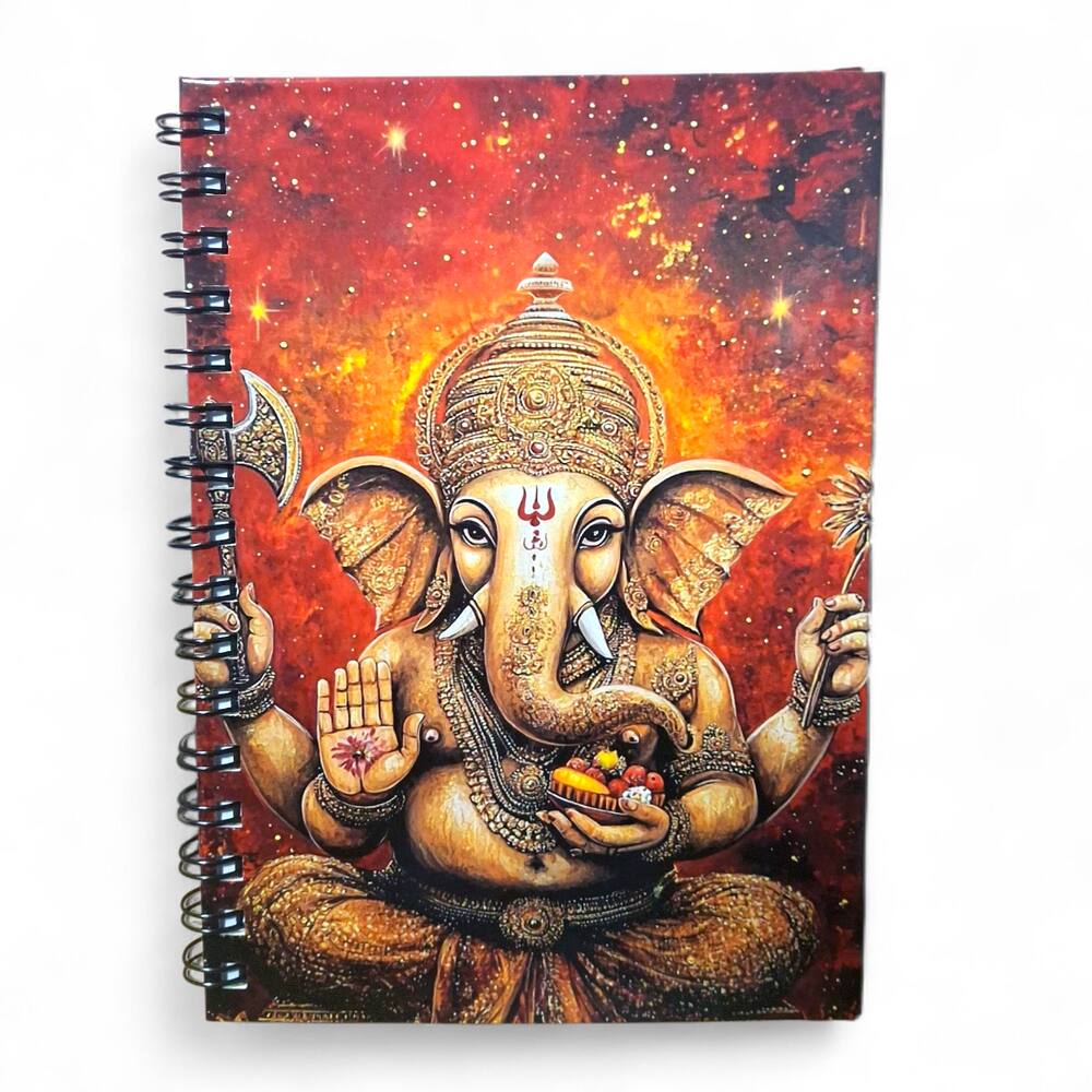 Caderno Agenda Bloco de Anotações Ganesha 100 Folhas