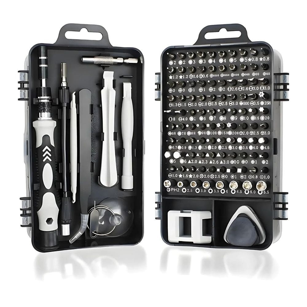 Kit 115 Chave Precisão Reparo Celular Tablet Notebook Fenda