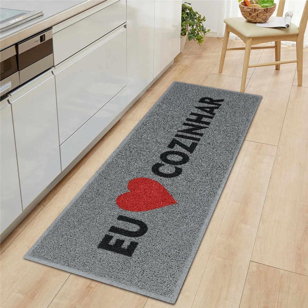 Tapete / Capacho Cozinha Eu Amo Cozinhar