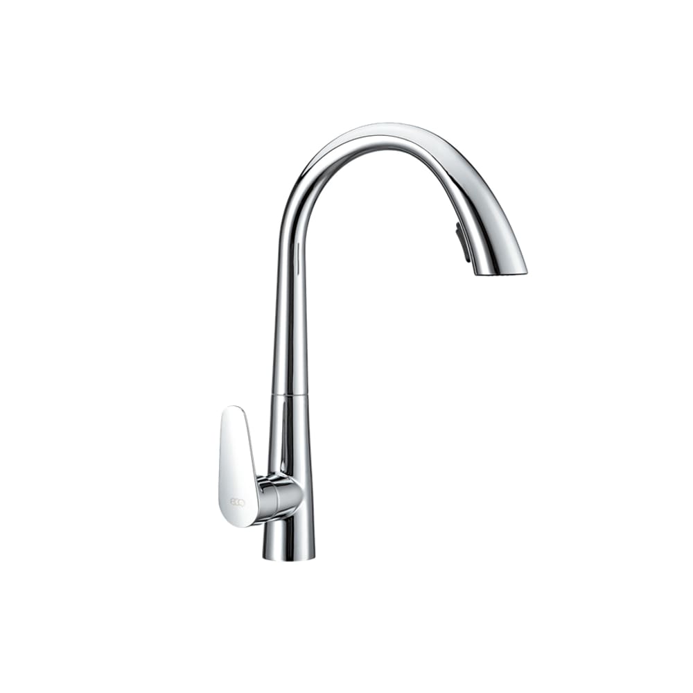 Torneira Monocomando para Cozinha Cromada Inox - Eco