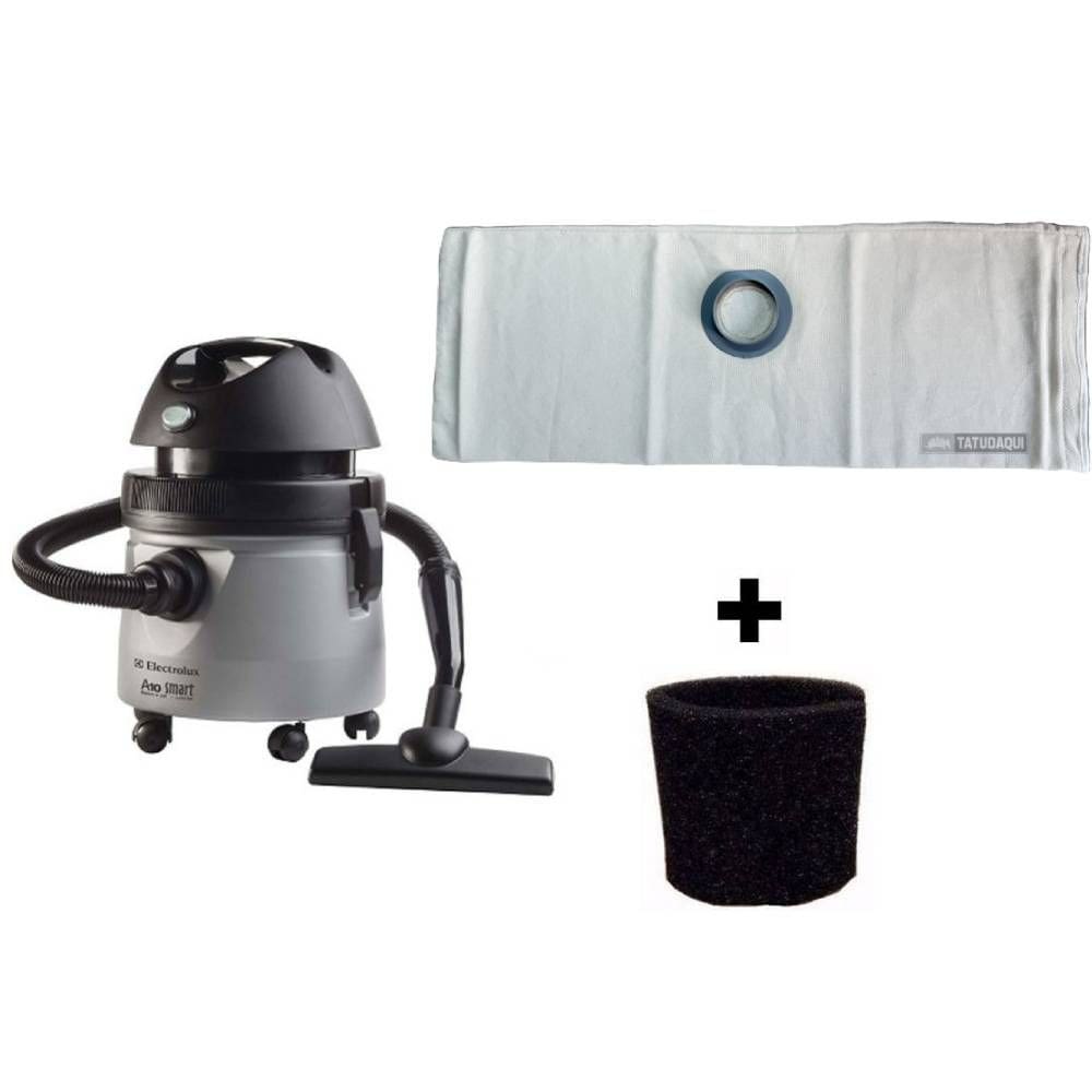 Saco Reutilizável Para Aspirador Electrolux A10 Smart Antigo + Filtro