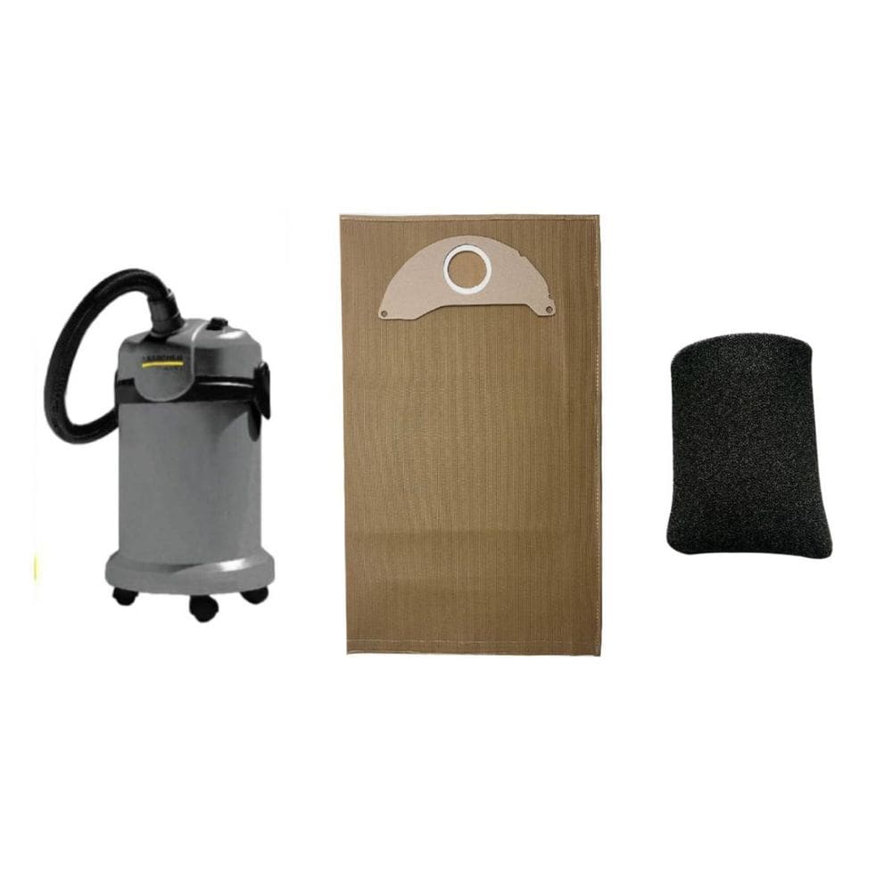Saco Reutilizável Aspirador Karcher Nt 20/1 + Filtro Motor