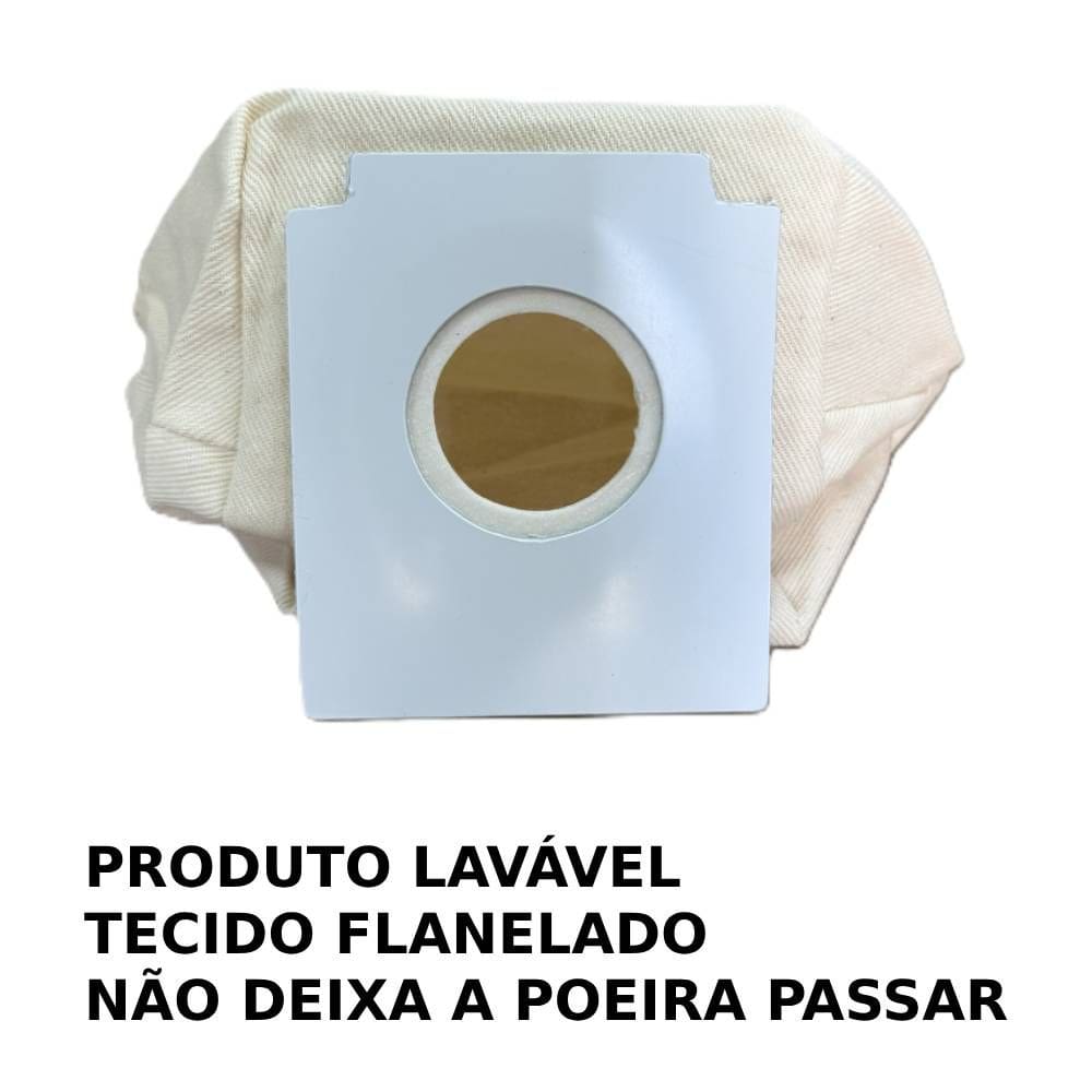Saco Reutilizável Aspirador Electrolux Neo Listo e Pet Lover