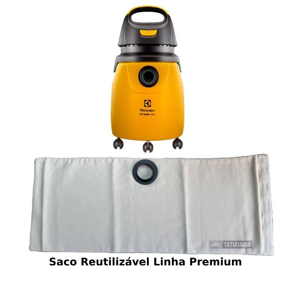 Saco Reutilizável Tecido Aspirador Electrolux GT 3000 - GT30N