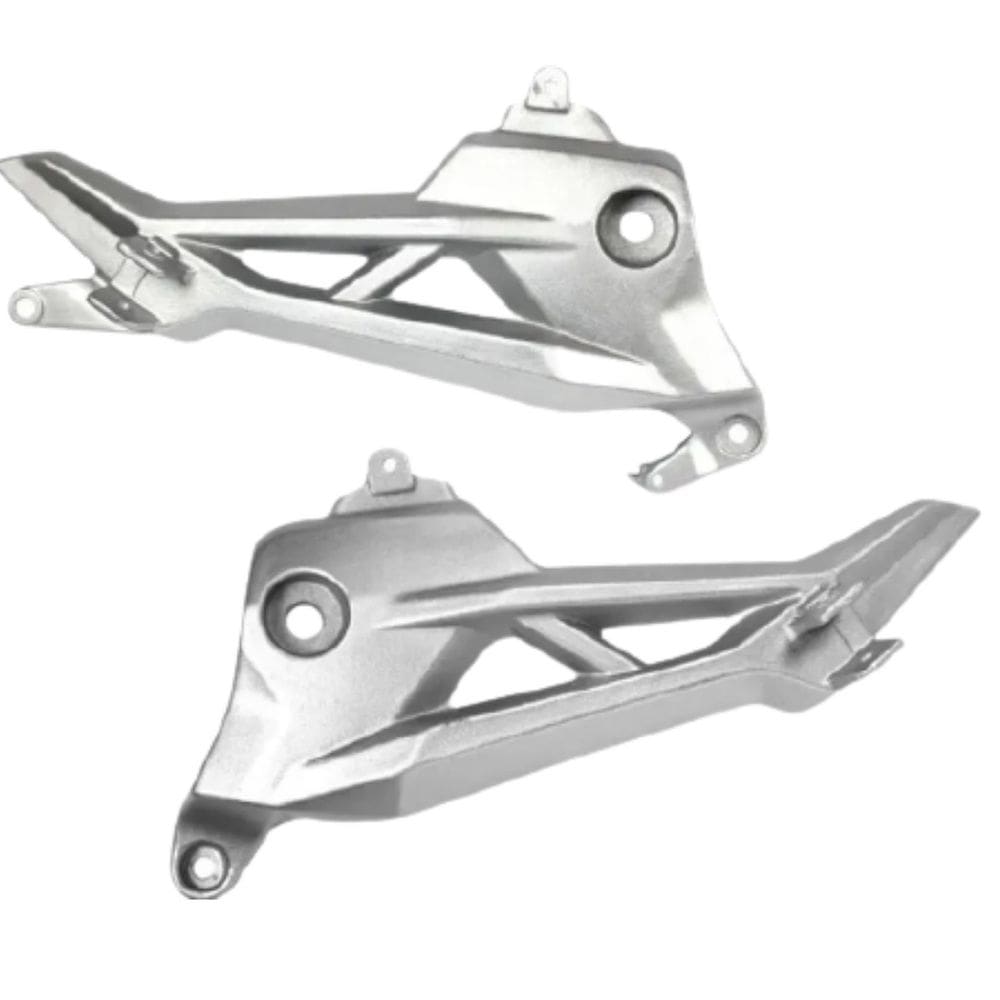 Suporte Pedaleira Traseira Titan 160 Bacalhau Direito + Esquerdo - Kit