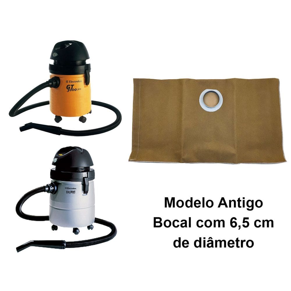 Saco Reutilizável Aspirador Electrolux A10 A20 Gt 3000 Antigo
