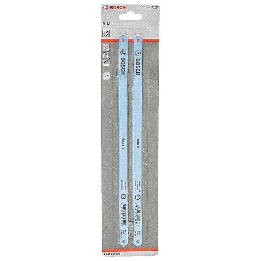 Segueta Bosch Bimetálica Flexível 1224 24 Dentes - Embalagem com 2 Unidades