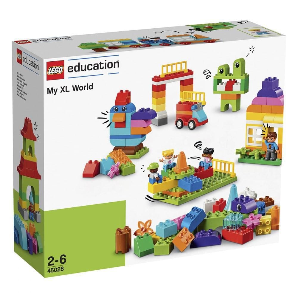 Lego Education Meu Mundo Extra Grande 45028 Oficial