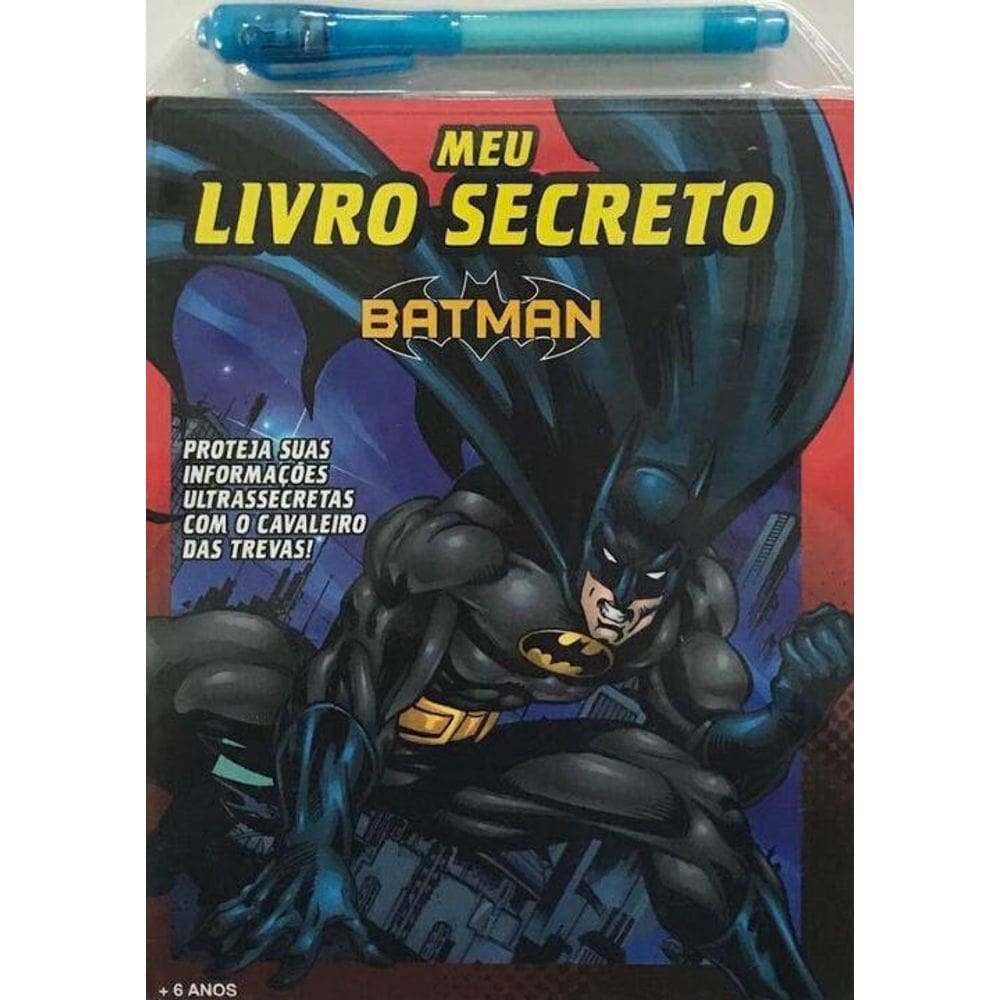 Livro Batman Meu Livro Secreto Especial