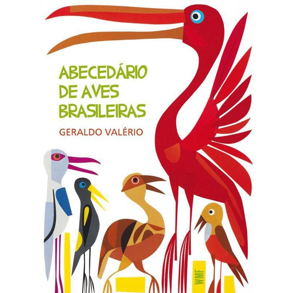 Livro Abecedário De Aves Brasileiras