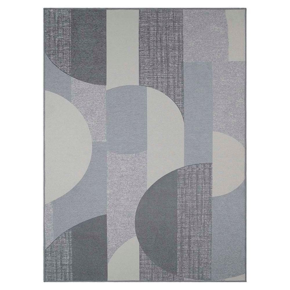 Tapete Sala Funcional Curven 52 Grafite 1,00x1,50m