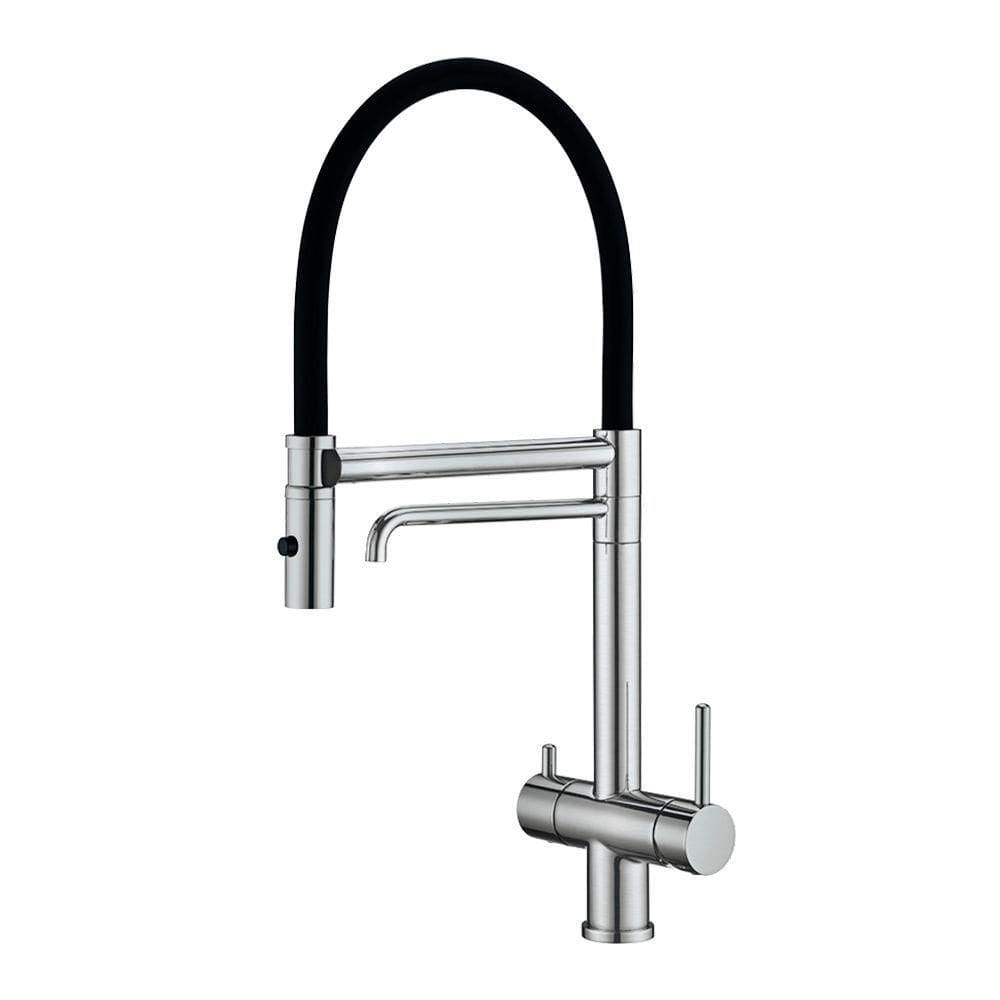 Torneira Misturador Monocomando Lorenzetti Loren Loft Gourmet 2262 N82 Com Saída Para água Filtrada