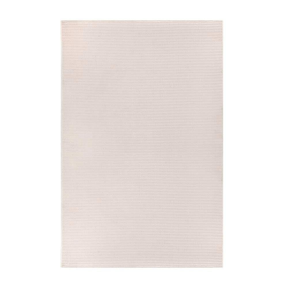 Tapete Para Sala Sofia 02 Bege E Cinza 1,00x1,40m - Edantex