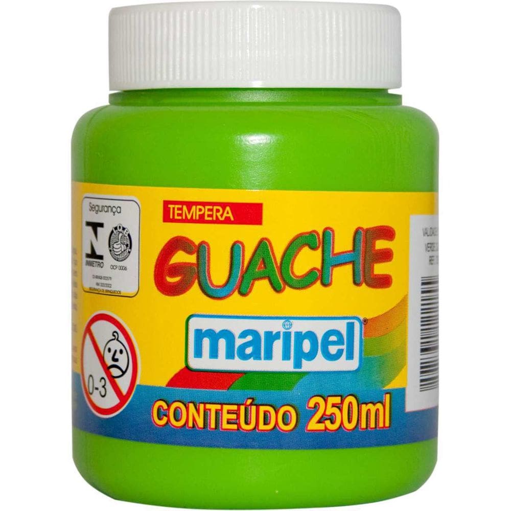 Tinta Guache 250Ml Verde Claro