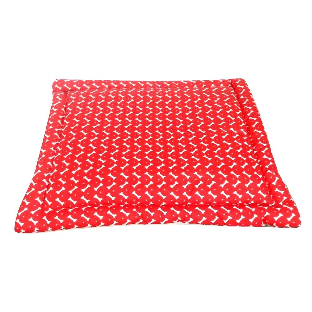 Colchonete Pet  Camas Cachorros e gatos vermelho tamanho G