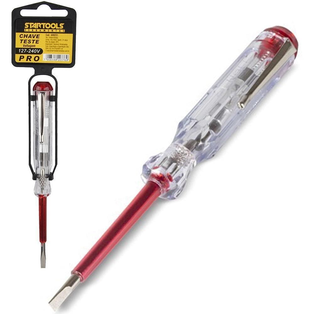 Chave Para Teste De 127 A 240V Pro - 3 Pçs