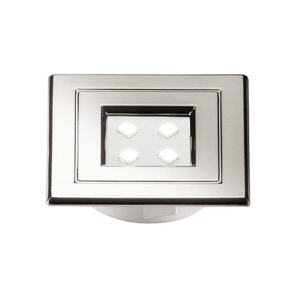 Luminária Para Móveis Lumini Pop Cromado Quadrado 3000K